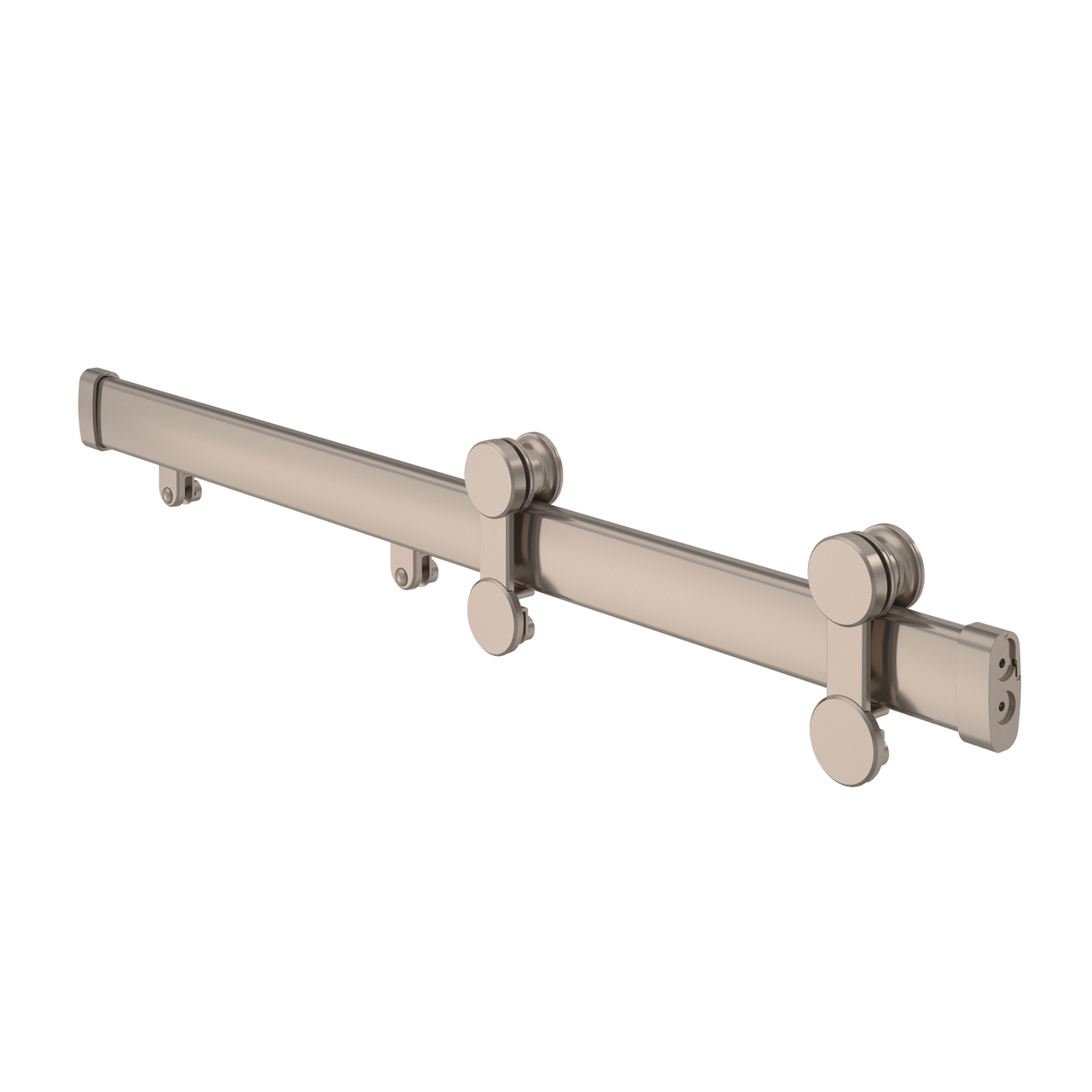 60" Shower / Clear / Brushed Nickel (Shower Door)
