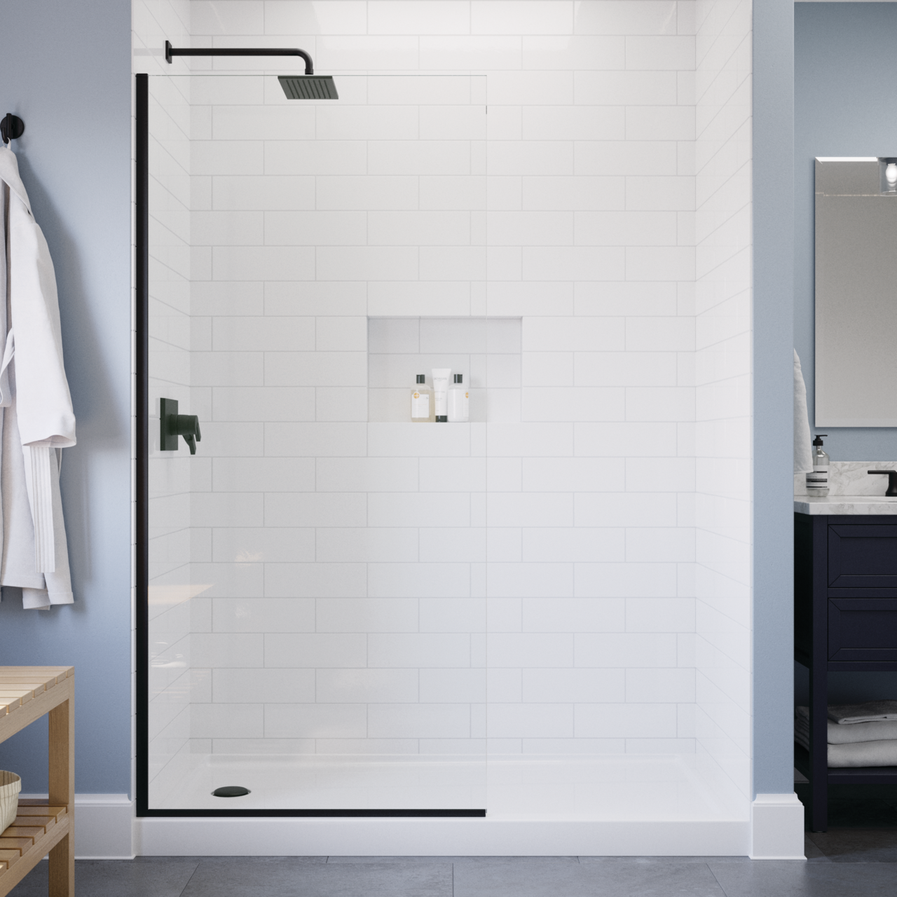 Amal 10mm Shower Screen