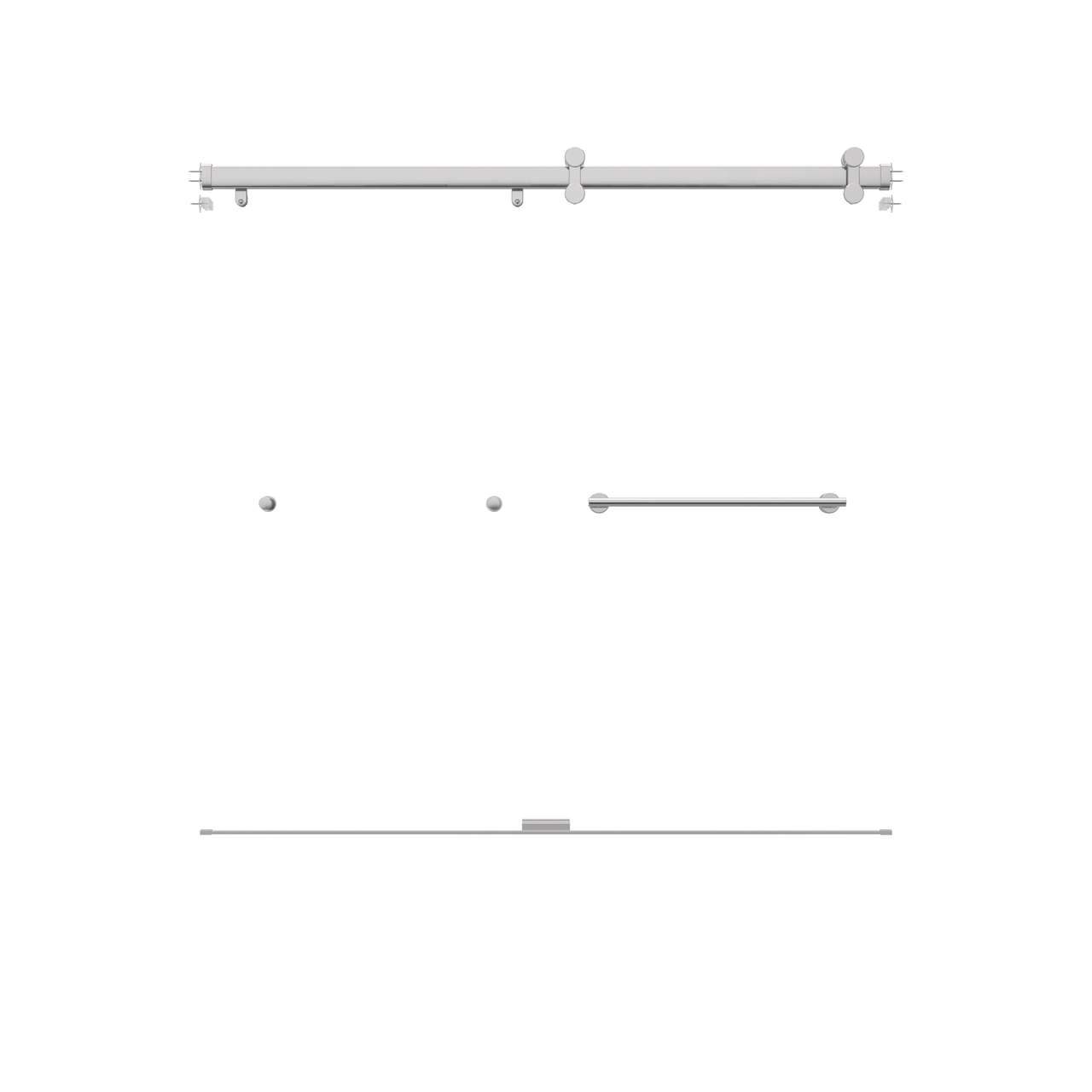 60" Shower/Tub / N/A / Chrome