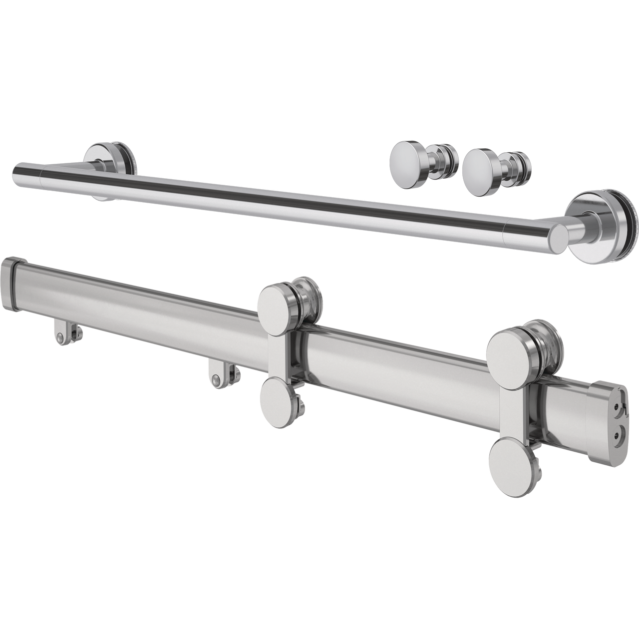 60" Shower/Tub / N/A / Chrome