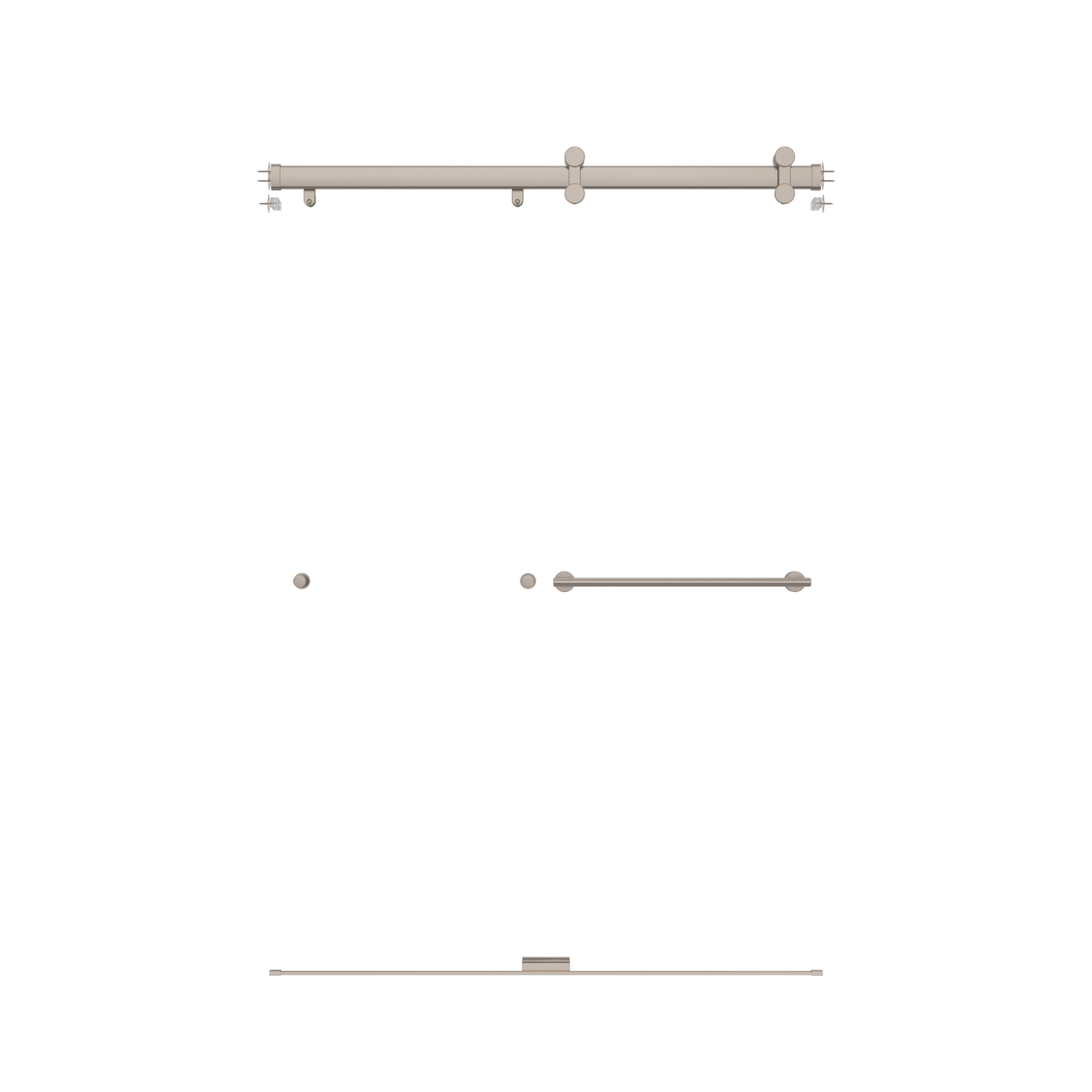 60" Shower/Tub / N/A / Brushed Nickel (Shower Door)