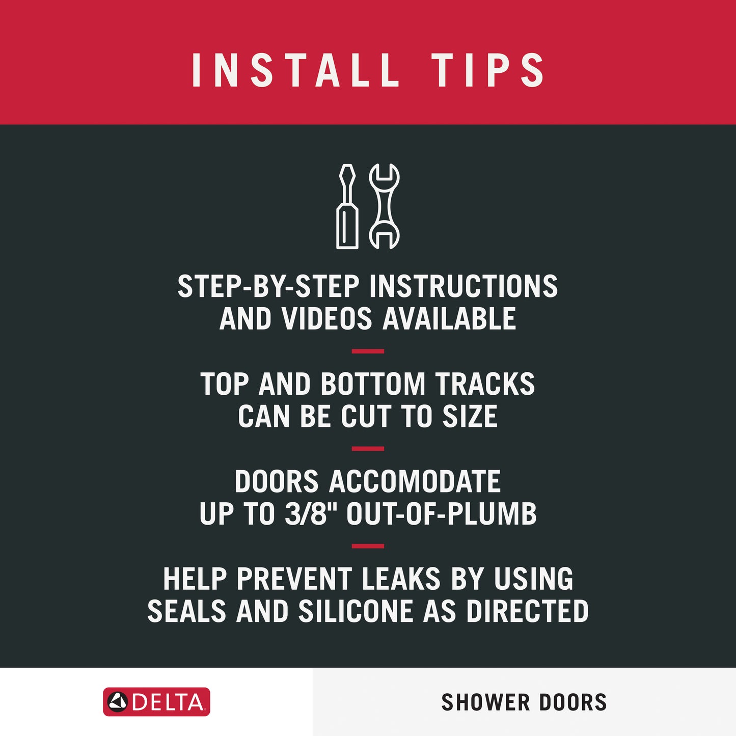 EverEdge 8mm Shower Door