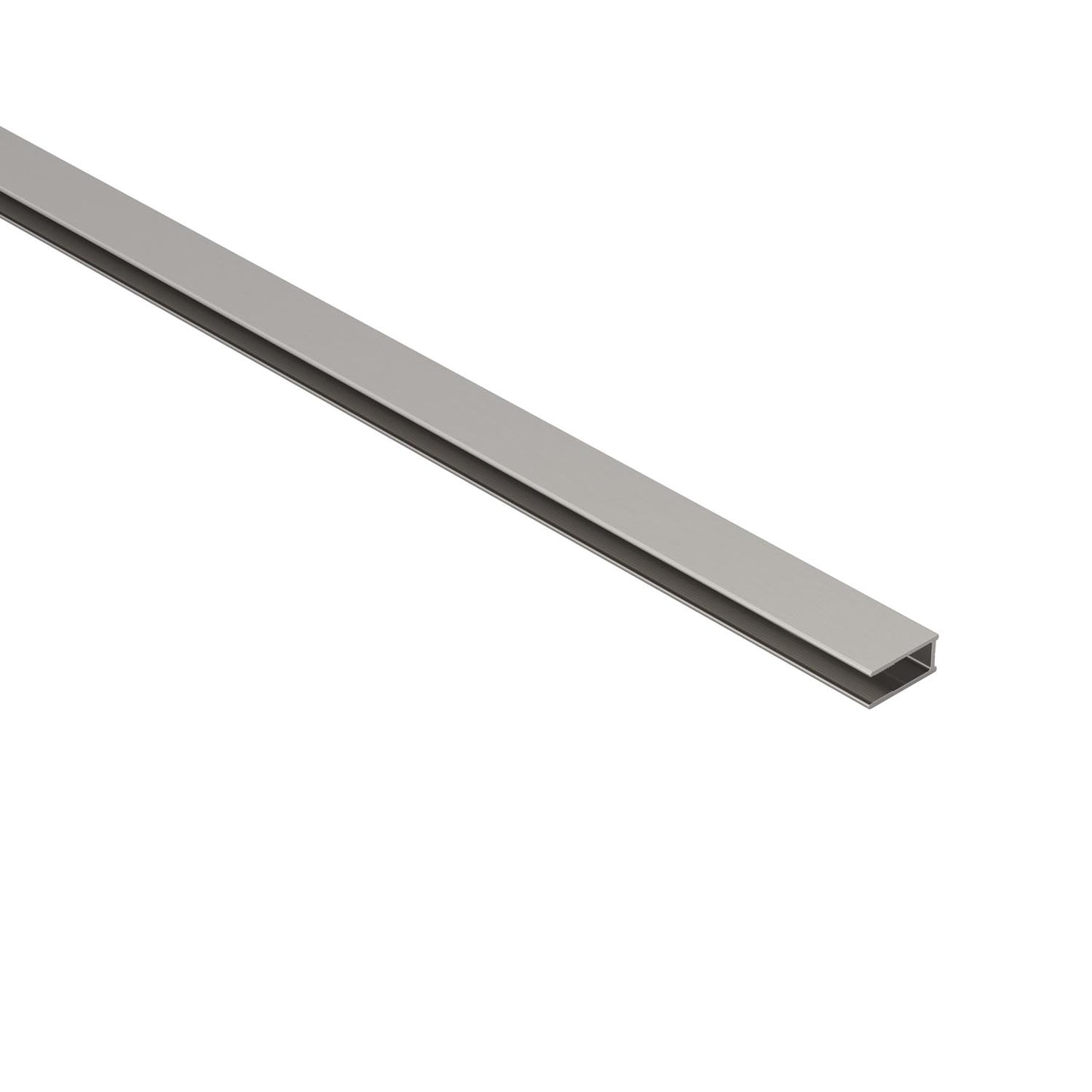 Wilder Fixed Panel Wall Jamb in Satin Nickel