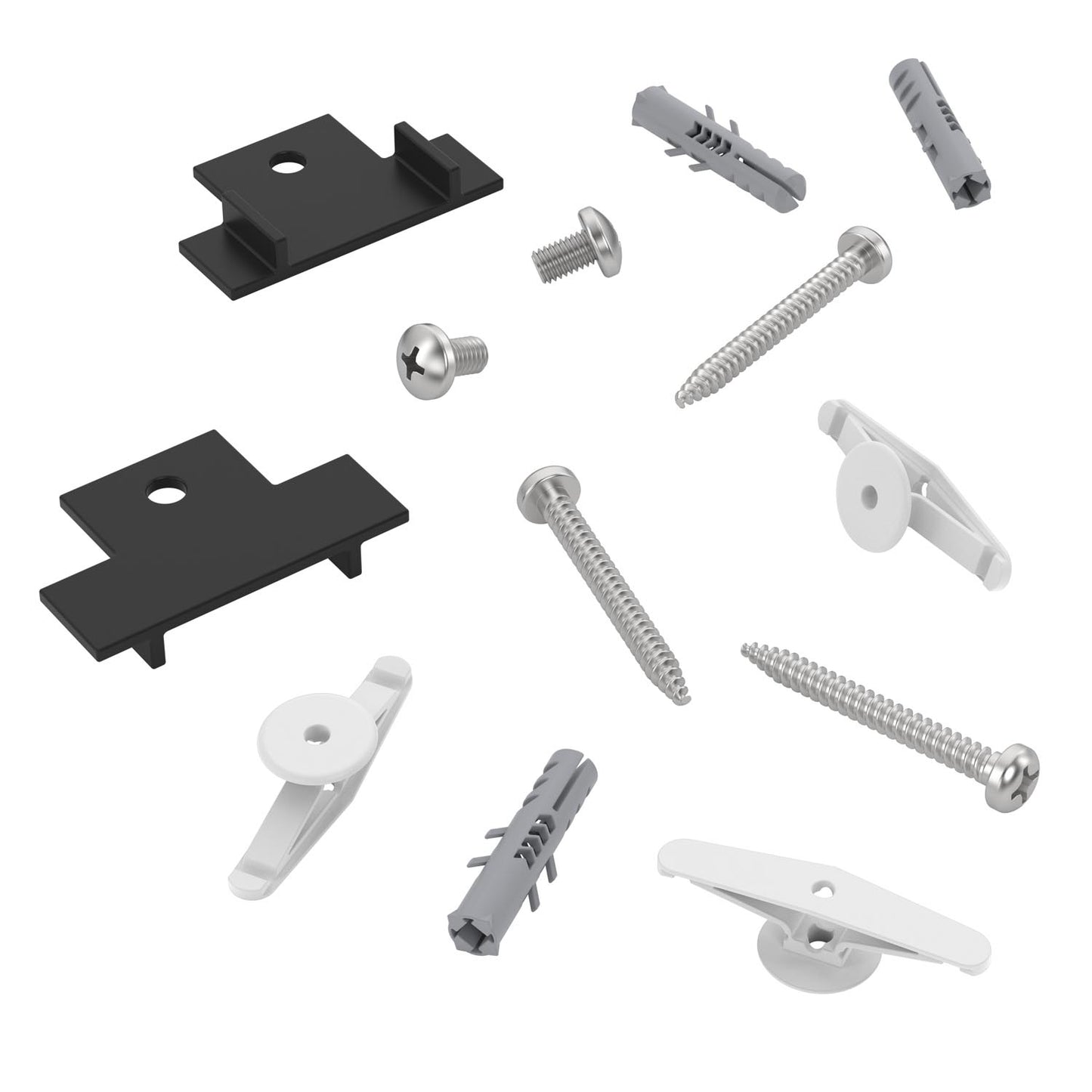 Hardware and Screws - Black - Bypass