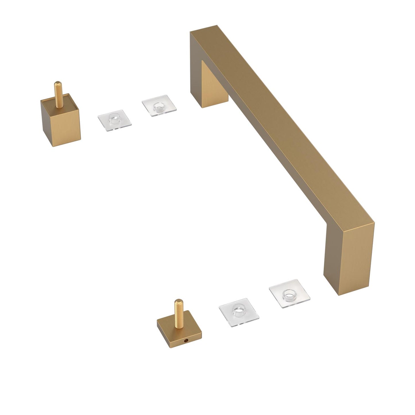 Commix Handle in Matte Gold