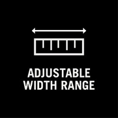 Adjustable Width Range