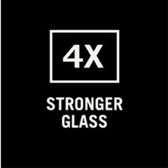 4x Stronger Glass