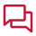 Chat bubble icon
