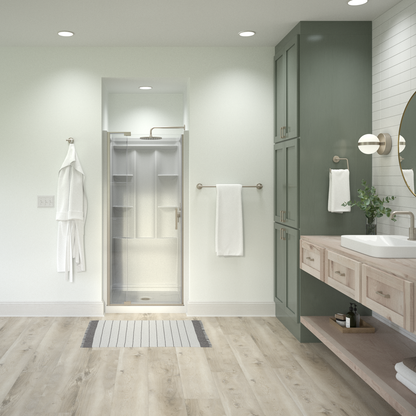 36" Shower / Clear / Brushed Nickel (Shower Door)