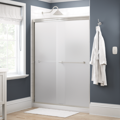 Traditional 6mm Shower Door with Crestfield Handle
