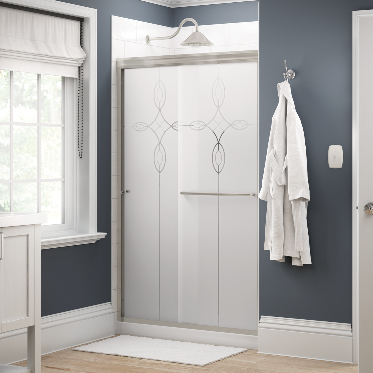 48" Shower / Tranquility / Nickel
