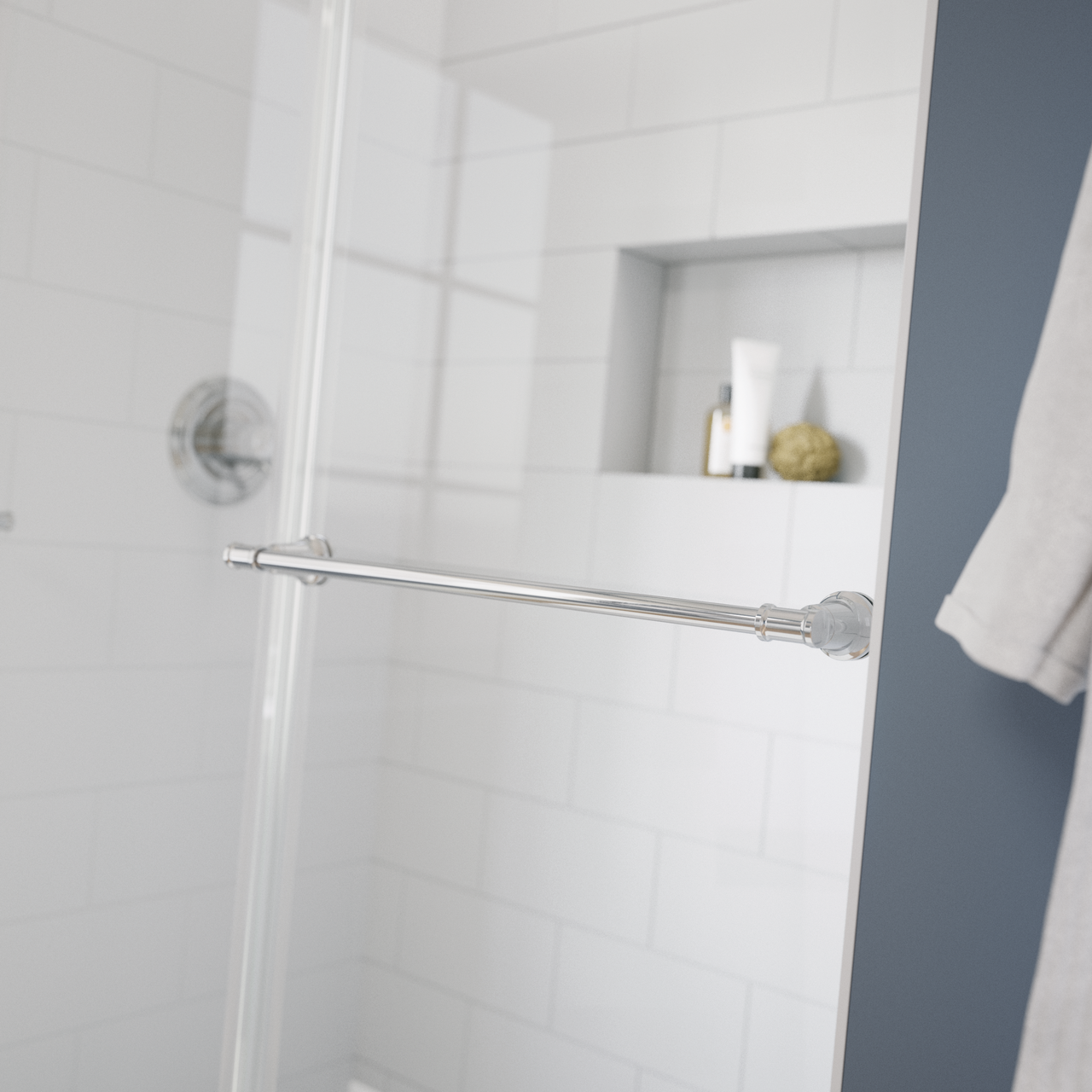 60" Shower/Tub / N/A / Chrome