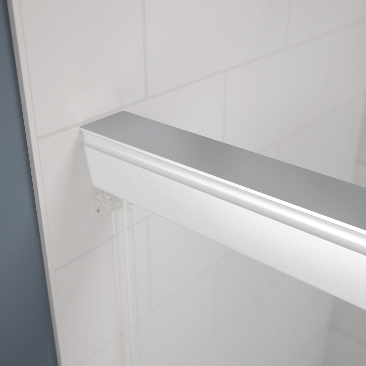 60" Bathtub / Privacy / Chrome