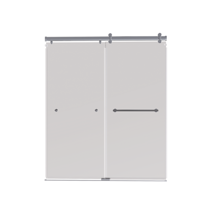 60" Shower / Clear / Chrome