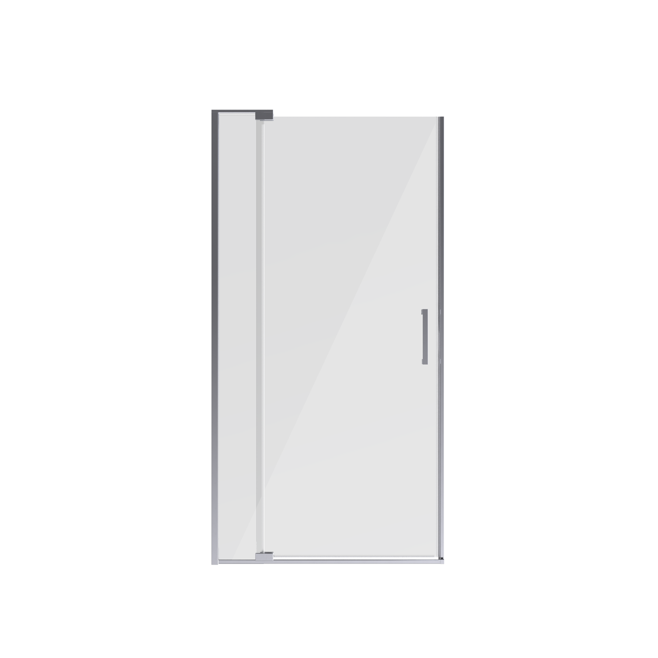 36" Shower / Clear / Chrome
