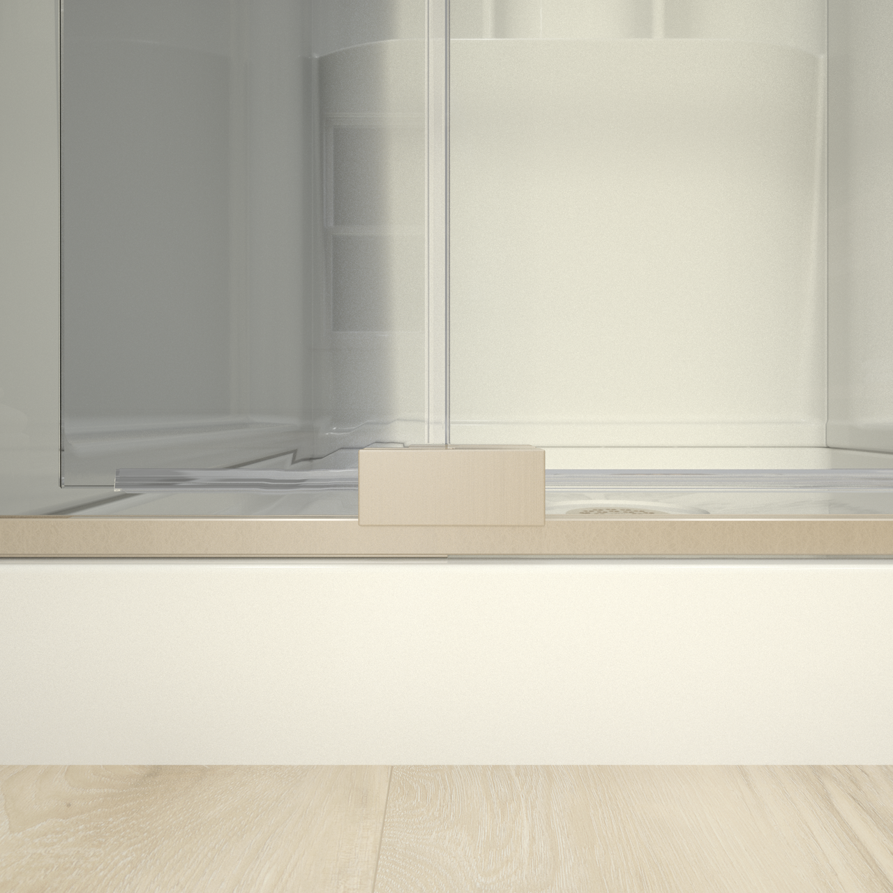 36" Shower / Clear / Brushed Nickel (Shower Door)