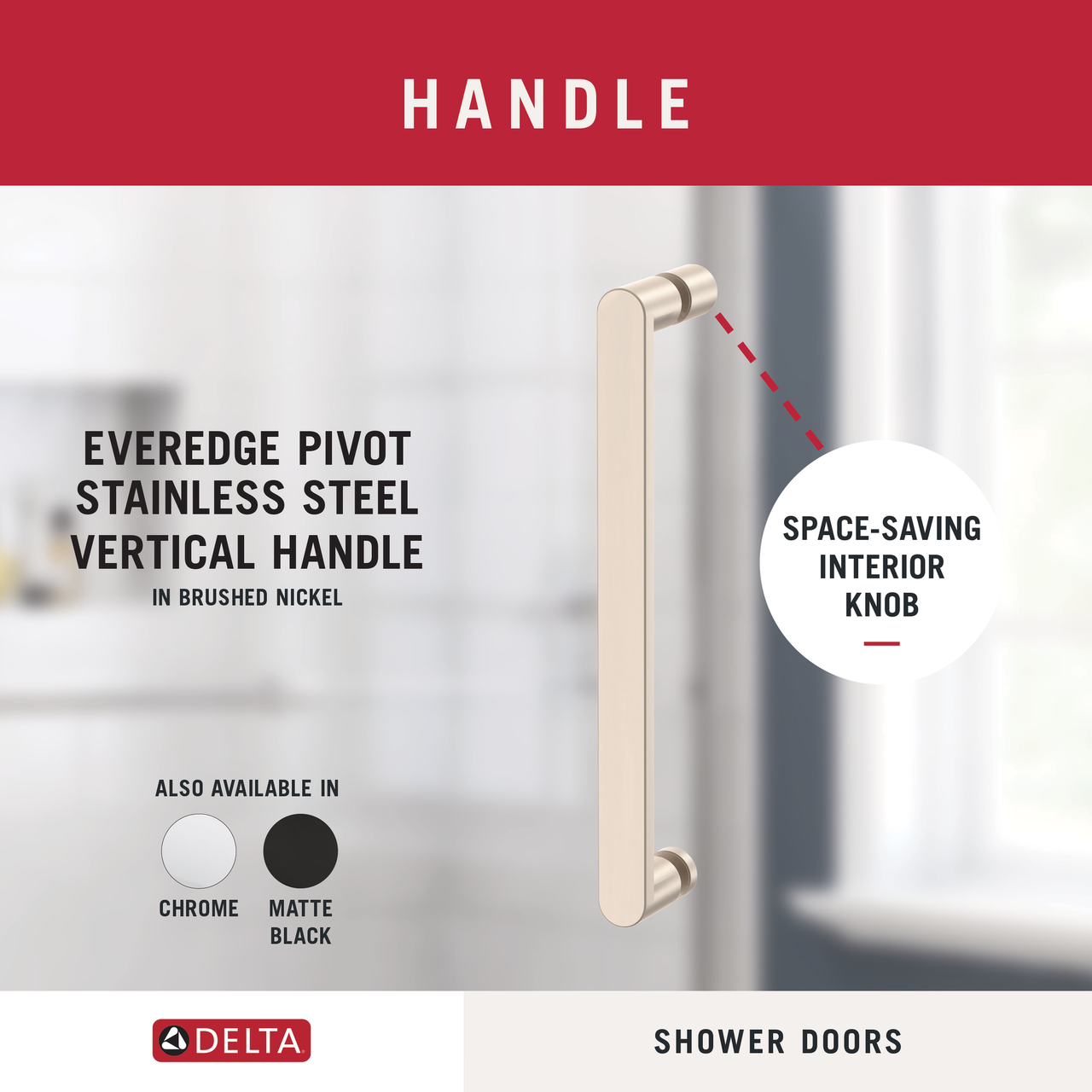 36" Shower / Clear / Brushed Nickel (Shower Door)
