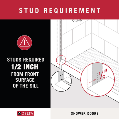 36" Shower / Clear / Brushed Nickel (Shower Door)