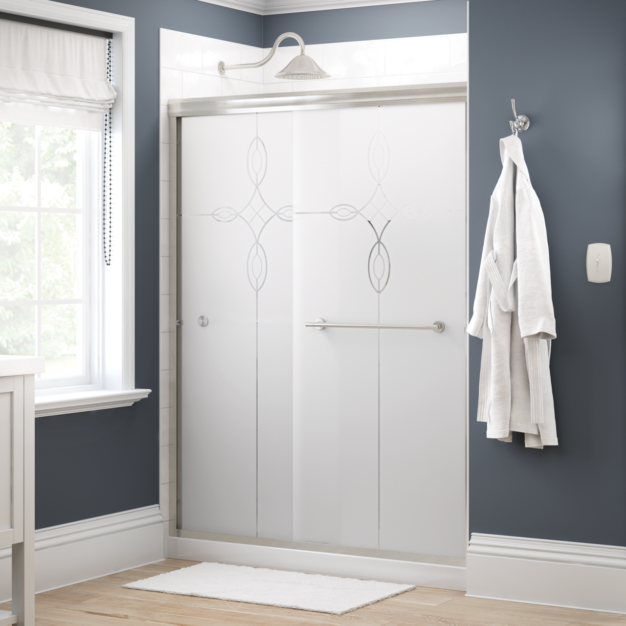 60" Shower / Tranquility / Nickel