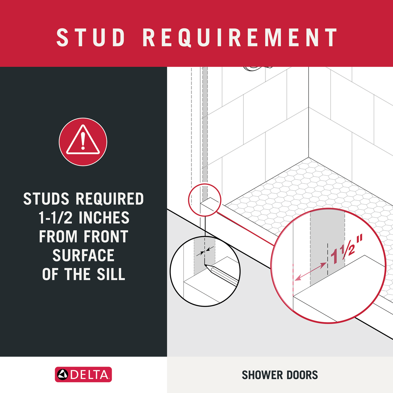 60" Shower / Clear / Brushed Nickel (Shower Door)