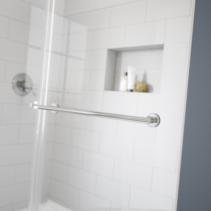 60" Bathtub / Clear / Chrome