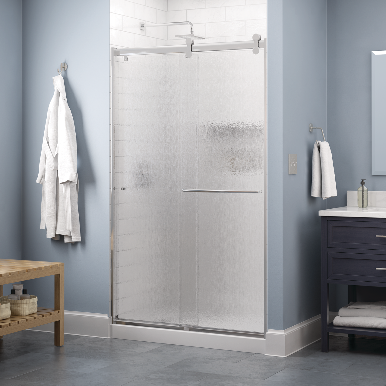 48" Shower / Rain / Chrome