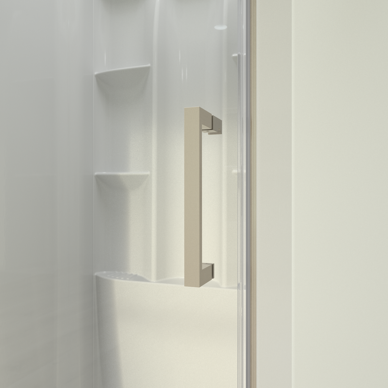 36" Shower / Clear / Brushed Nickel (Shower Door)