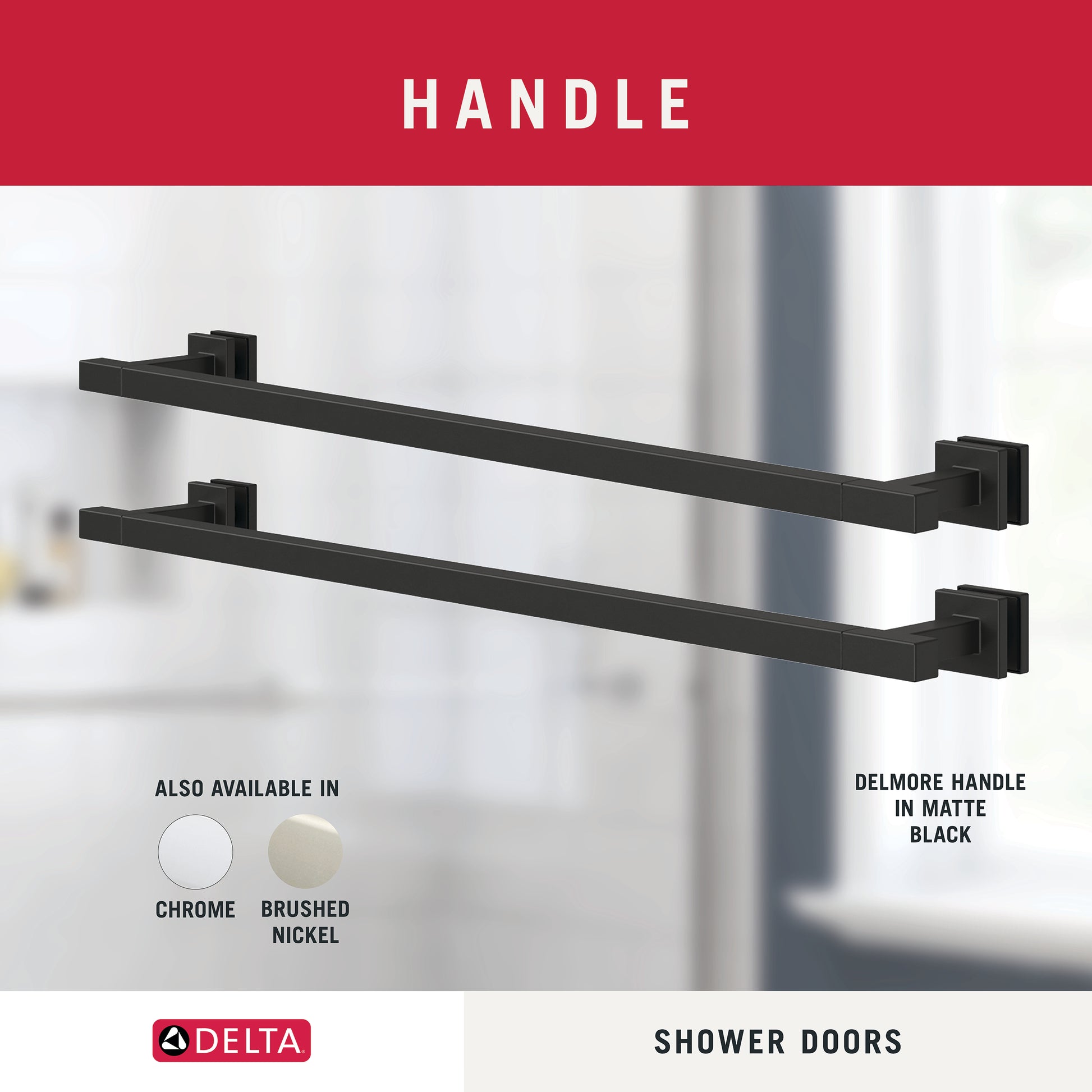 60" Bathtub / Clear / Matte Black