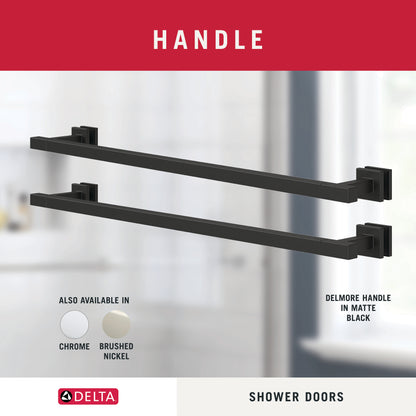 60" Bathtub / Clear / Matte Black