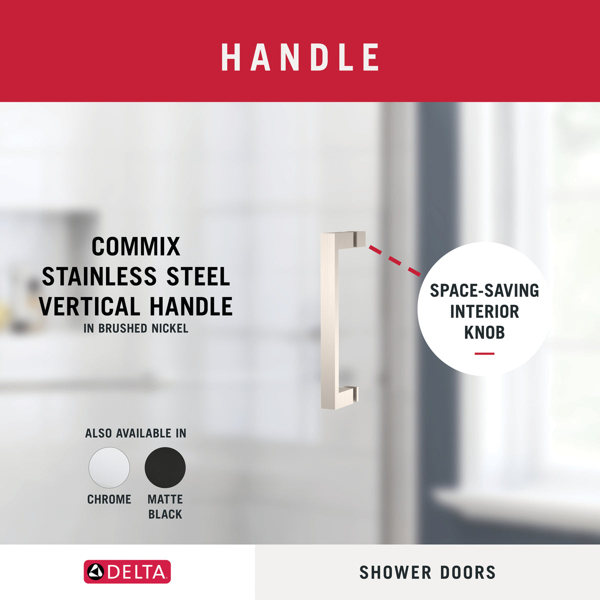 Commix 8mm Shower Door – Delta Shower Doors