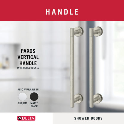 60" Shower / Clear / Shower Door Brushed Nickel