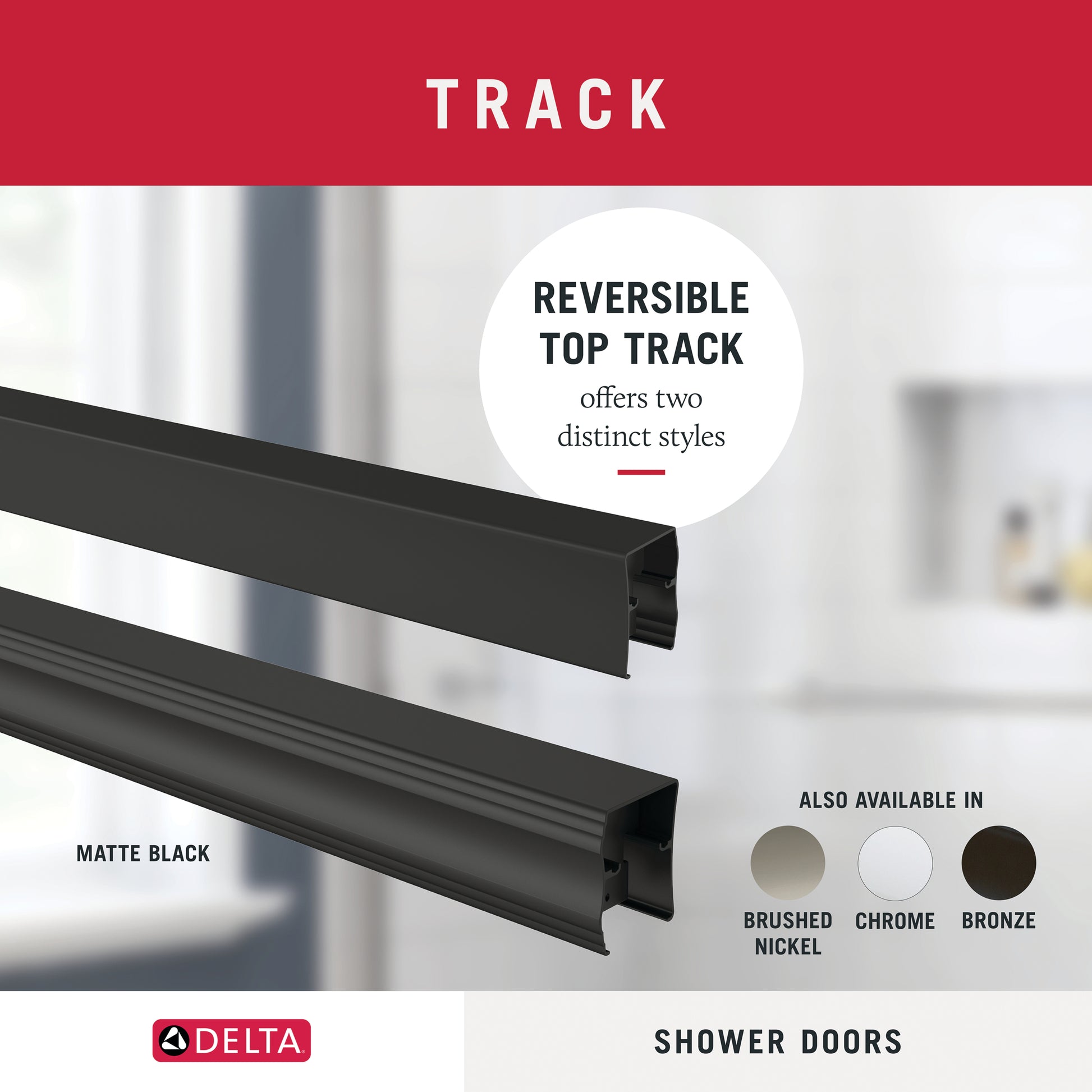 60" Shower / Clear / Matte Black