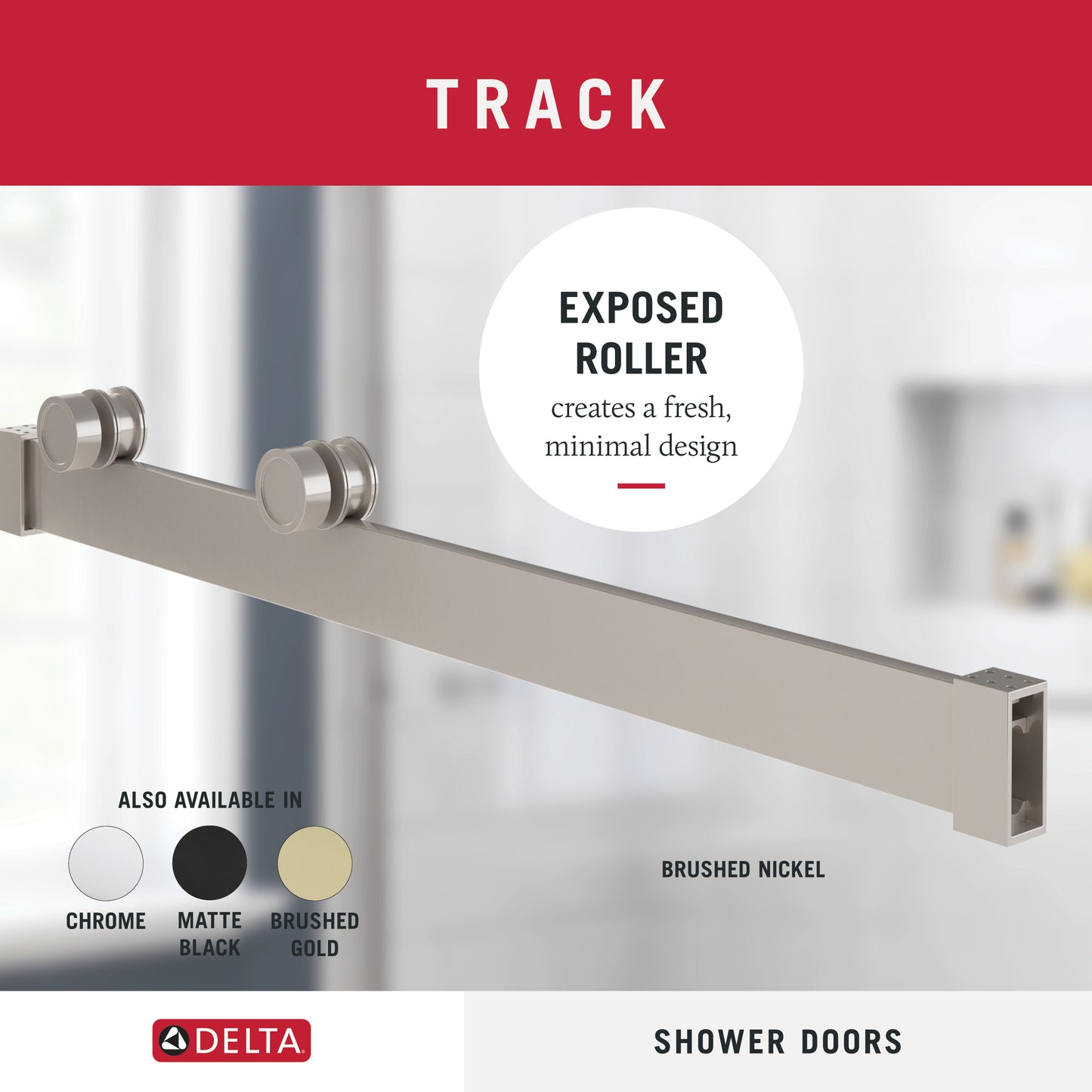 60" Bathtub / Clear / Shower Door Brushed Nickel