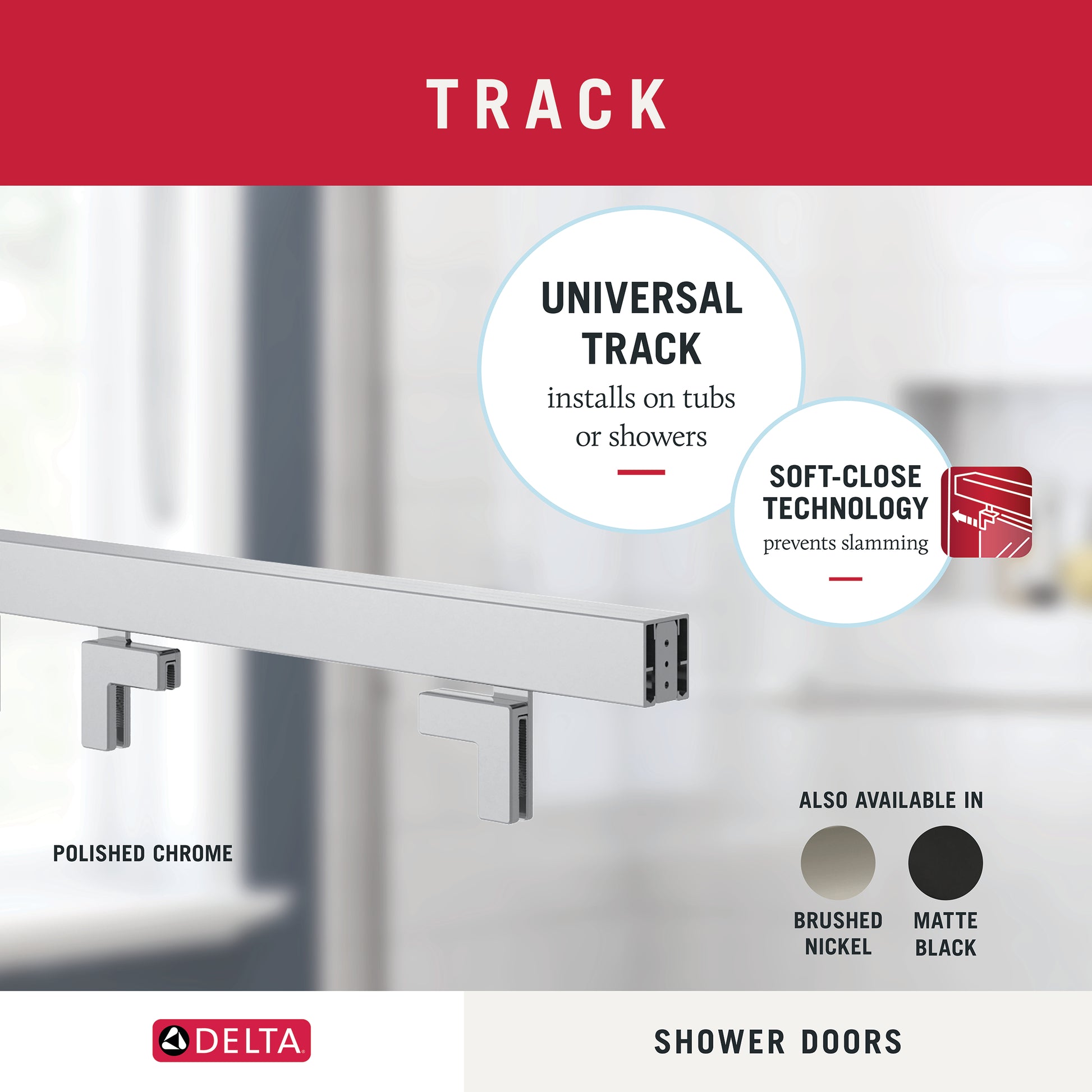 60" Bathtub / Privacy / Chrome