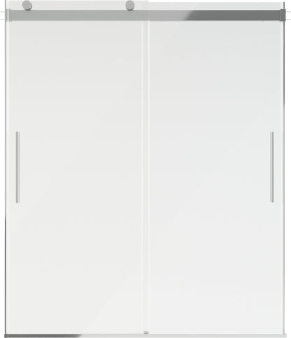 60" Shower / Clear / Chrome