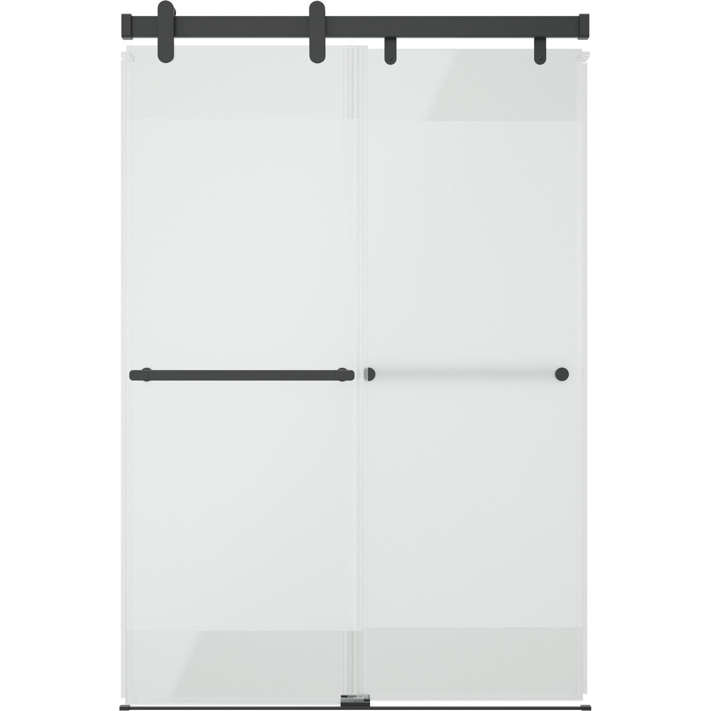 48" Shower / Privacy / Matte Black