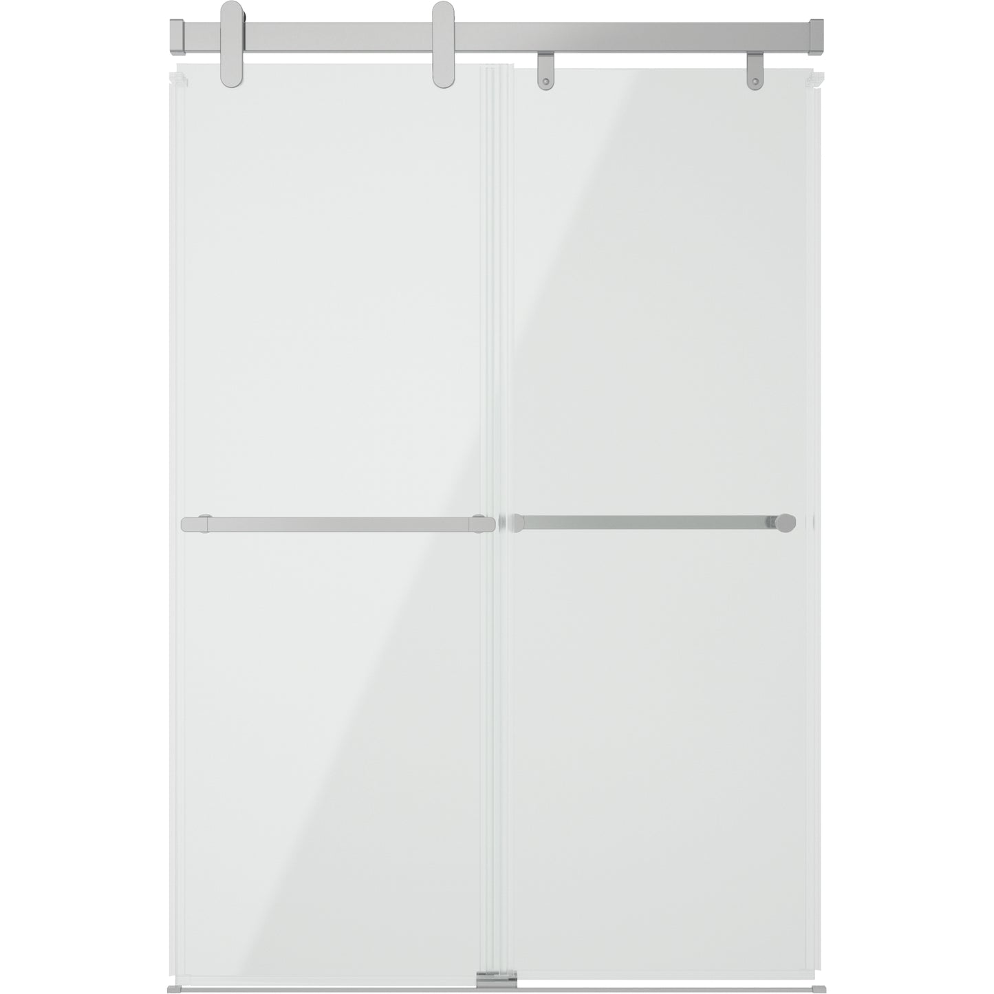 48" Shower / Clear / Chrome