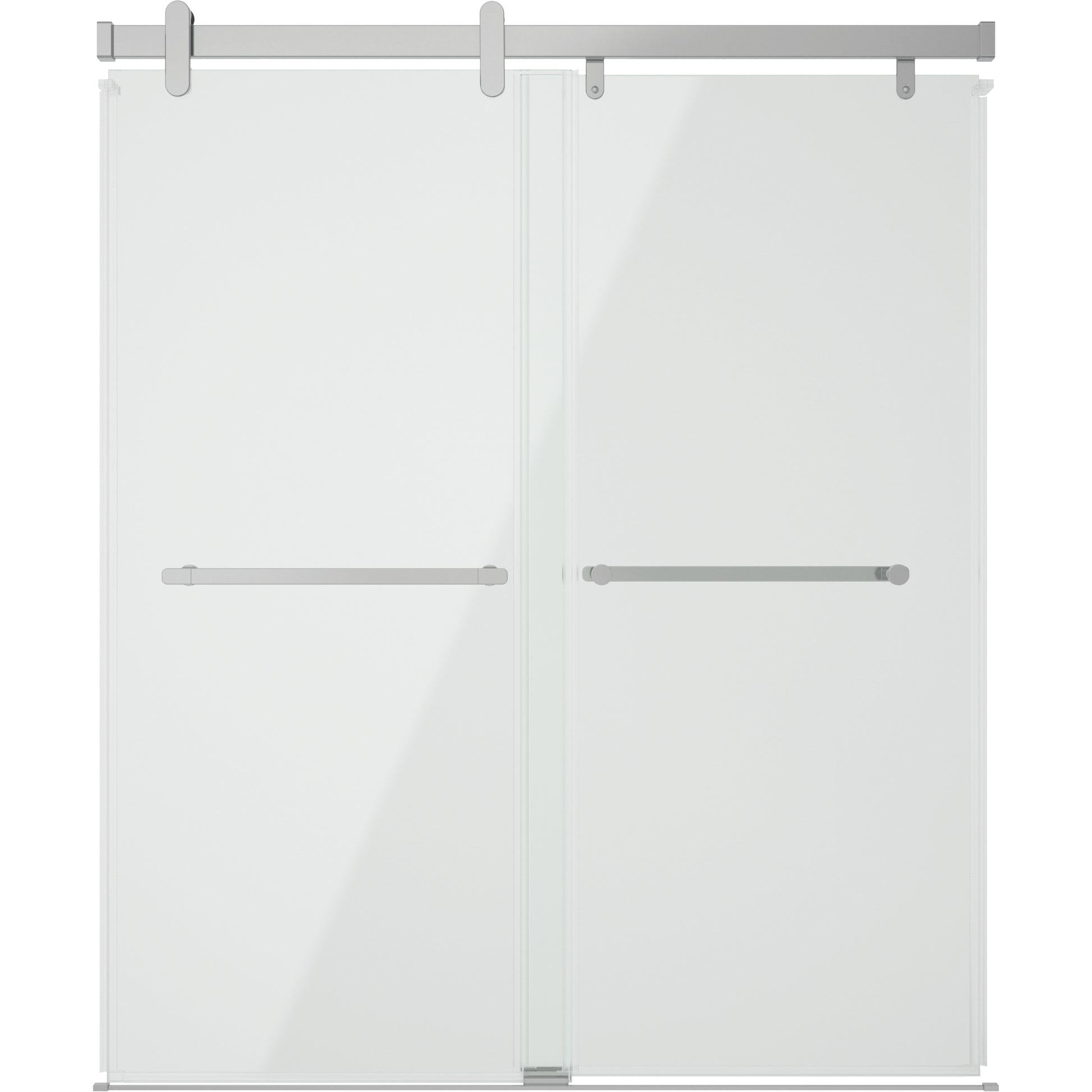 60" Shower / Clear / Chrome