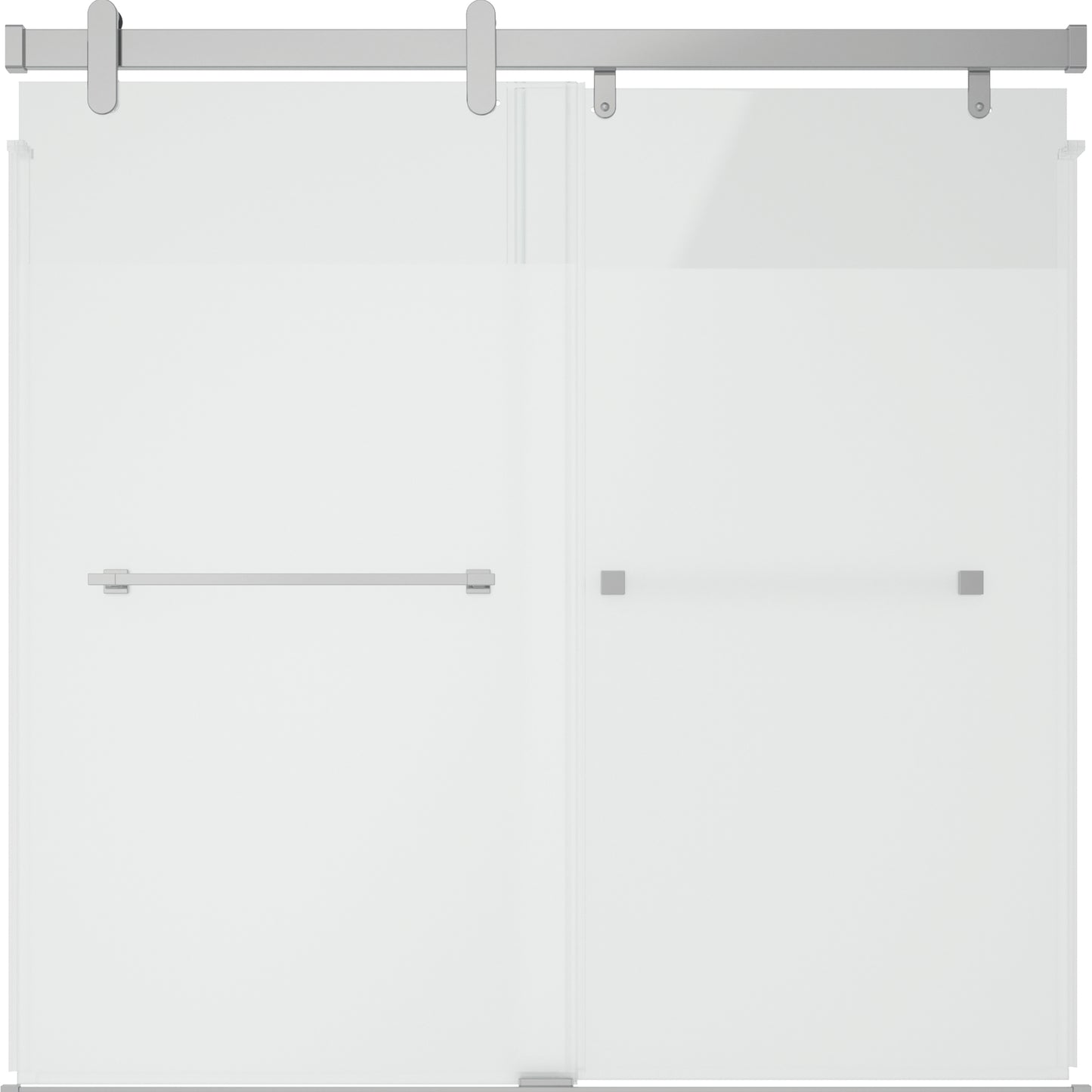 60" Bathtub / Privacy / Chrome