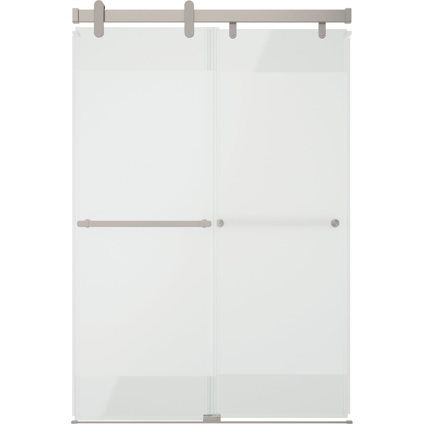 48" Shower / Privacy / Brushed Nickel (Shower Door)