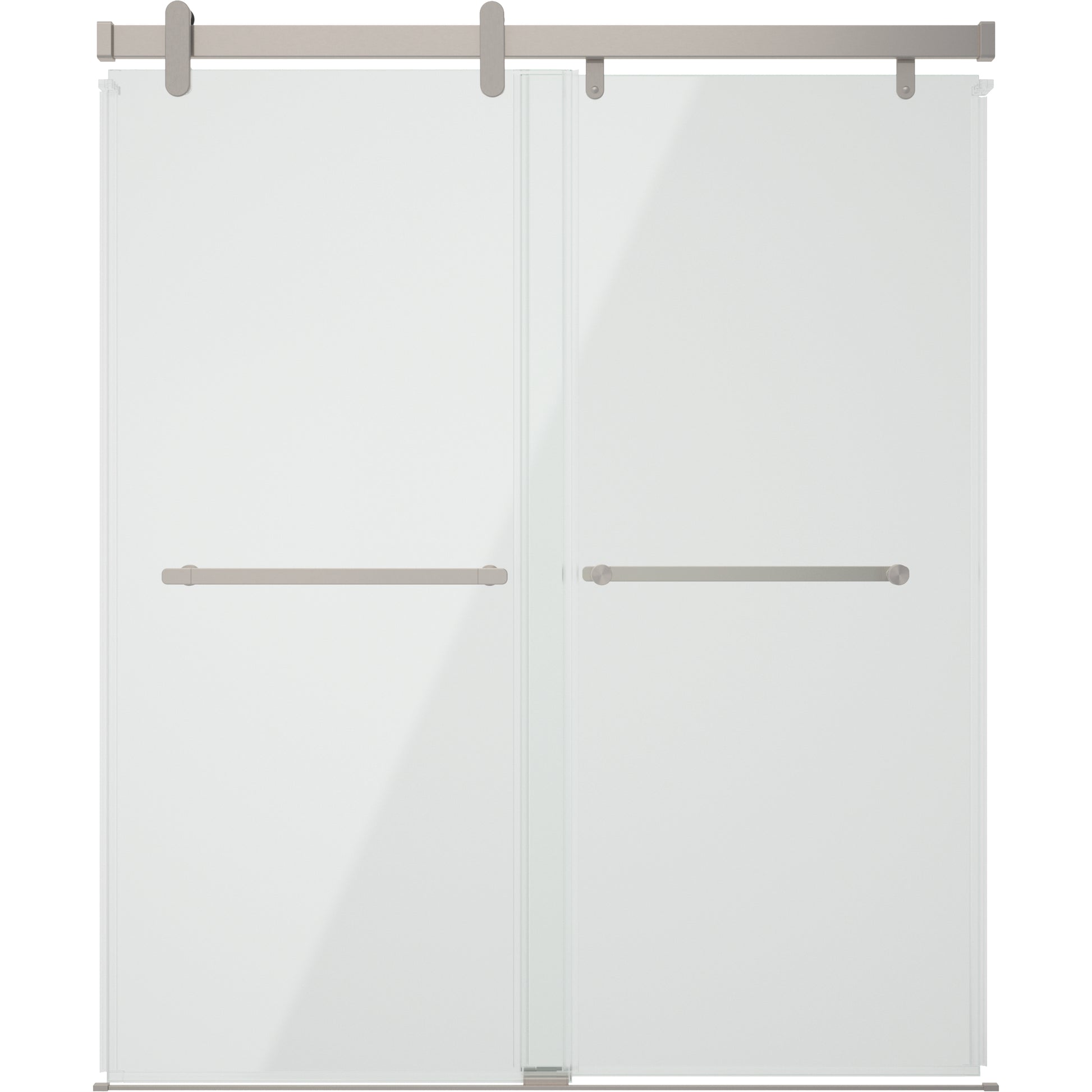 60" Shower / Clear / Brushed Nickel (Shower Door)