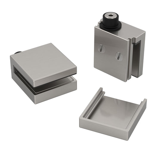 Wilder Glass Pivot in Satin Nickel