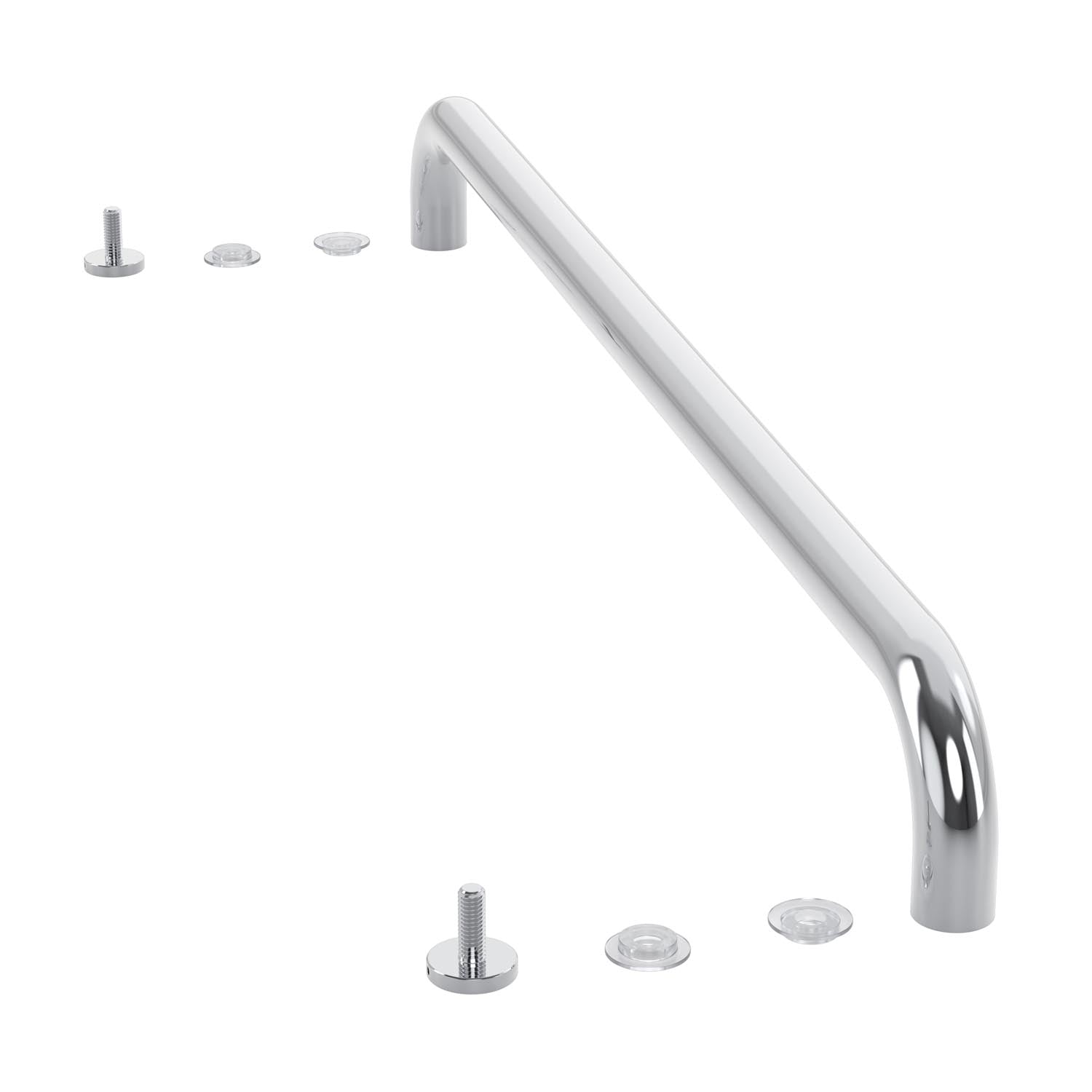 Portwood handle in polished chrome