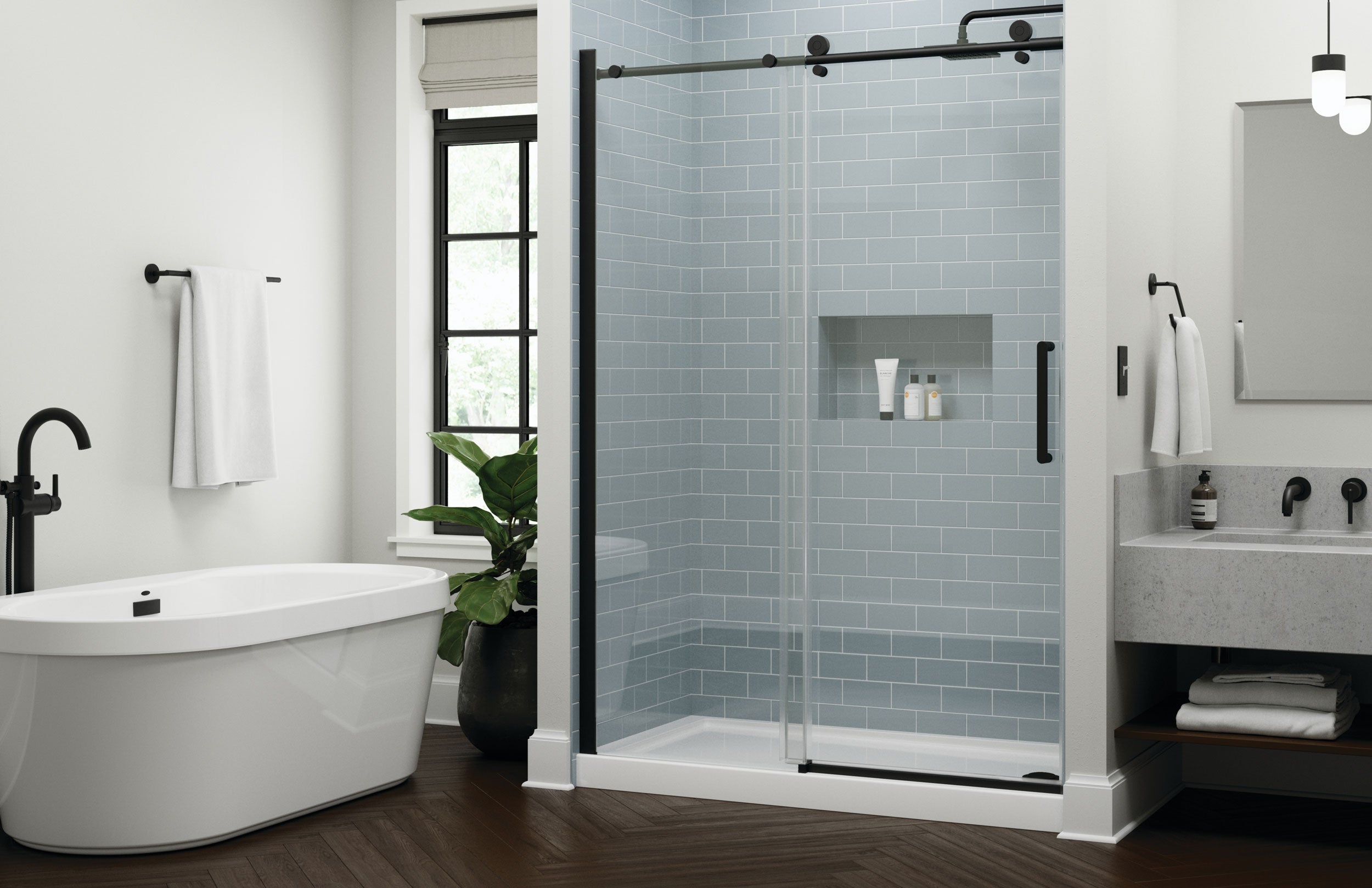Delta Exuma Shower Door