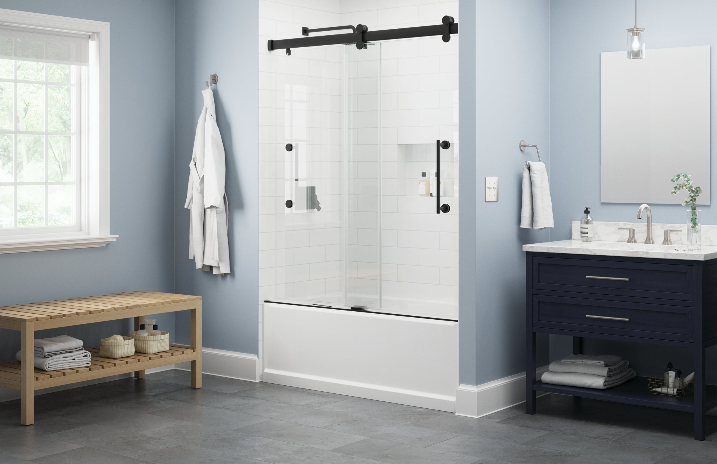 Delta Paxos Shower Door